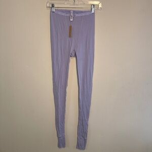 SKIMS Lace Pointelle Leggings Purple Lavender Small New With Tags